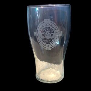 Clear Glass Pint: The Claddagh Irish Pub